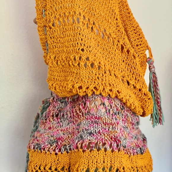 Hand Knits 2 Love Cotton Hoodie Cowl Designer Boho main image 13